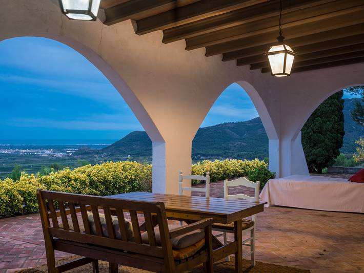 Casa rural para 8 personas, con Vistas al mar y Balcón además de Terraza y Jardín en Parc Natural de la Serra d'Espadà - 2