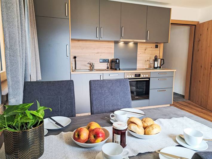 Ferienwohnung für 4 Personen, mit Ausblick und Balkon