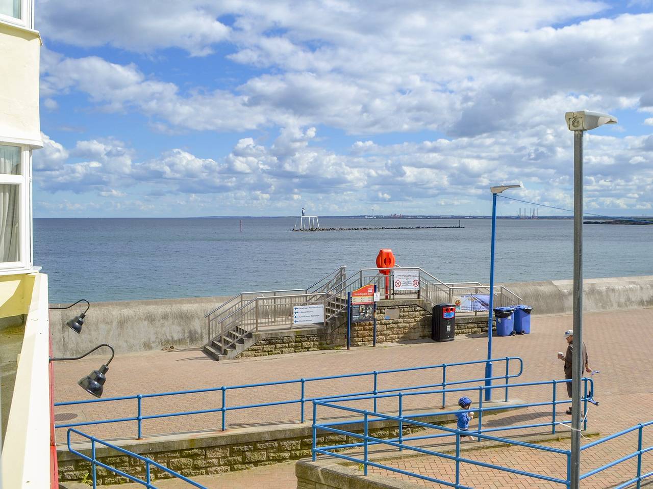 Bertys Beach View in Newbiggin-by-the-Sea, Northumberland