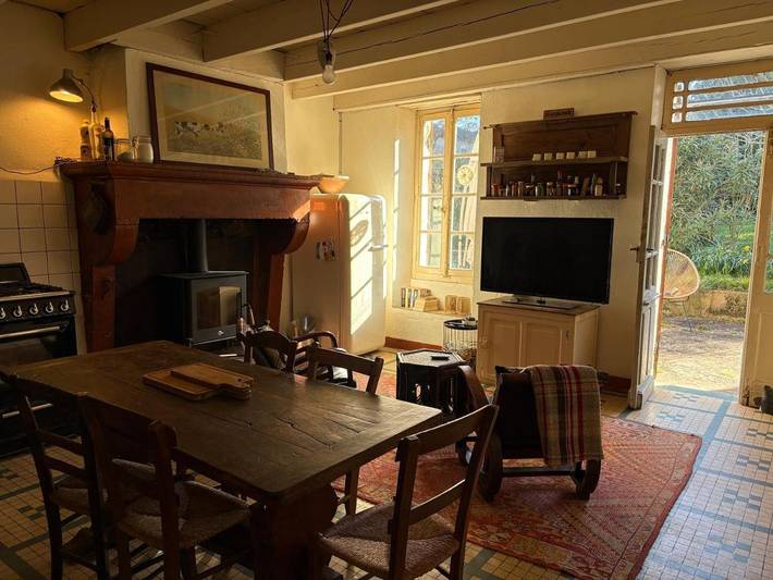 Location de vacances pour 2 personnes, avec Terrasse à Pessac-sur-Dordogne