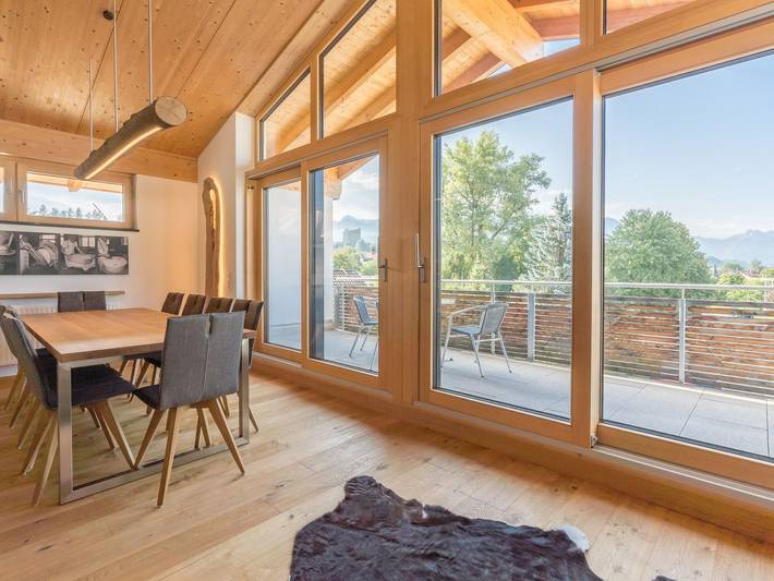 Hütte für 8 Personen, mit Sauna und Balkon, kinderfreundlich in Sonthofen