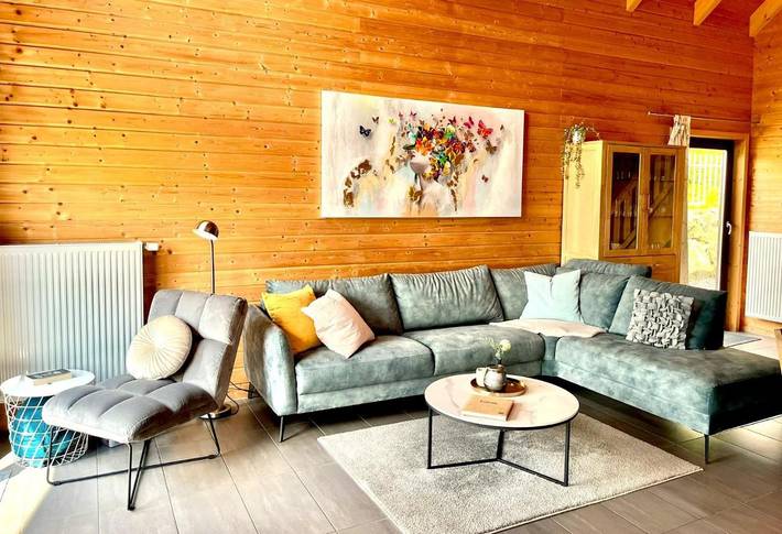 Ferienhaus für 6 Personen, mit Terrasse und Seeblick sowie Sauna und Ausblick, mit Haustier in Rheinland-Pfalz - 3