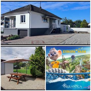Gîte pour 6 personnes, avec jardin à Rhinau