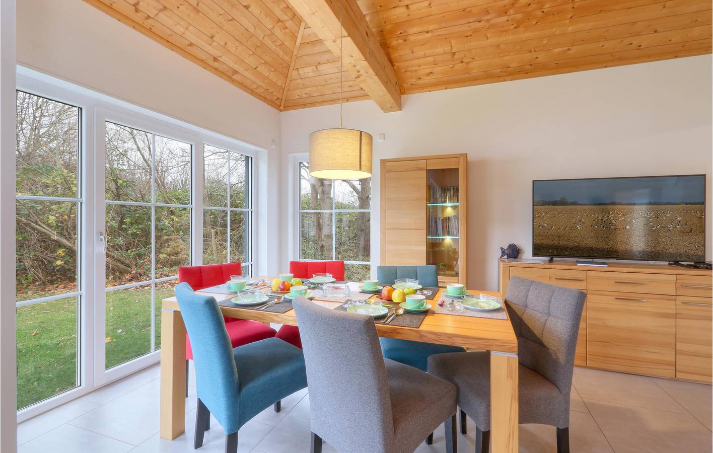 Gemütlicher Rückzugsort am Strand mit Terrasse und Geschirrspüler in Altefähr, Stralsund Umland