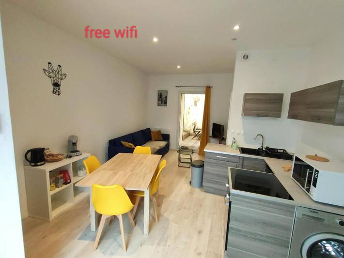 Appartement de vacances pour 4 personnes, avec terrasse