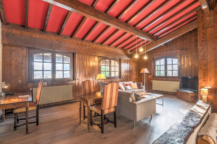 Chalet pour 8 personnes, avec jardin et balcon, adapté aux familles à Megève - 2