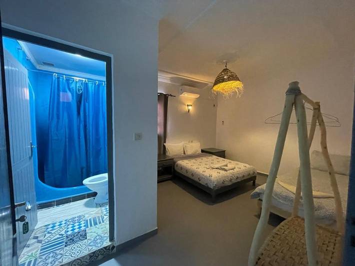 Maison d’hôte pour 2 personnes, avec terrasse et jardin dans Aït-ben-Haddou
