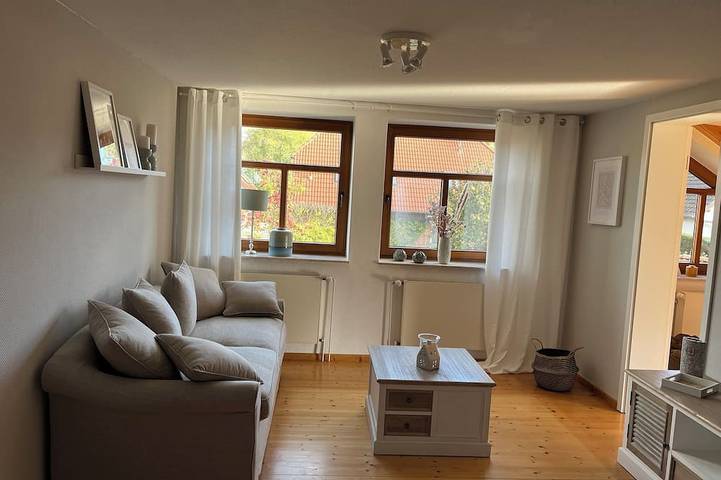 Ferienwohnung für 4 Personen, mit Balkon und Garten in Hankensbüttel