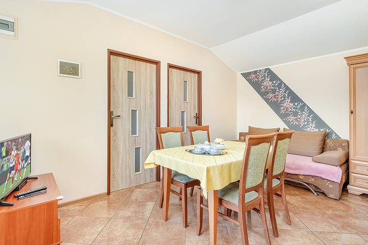 Maison de vacances pour 6 personnes avec terrasse in Leba, Parc national Słowiński