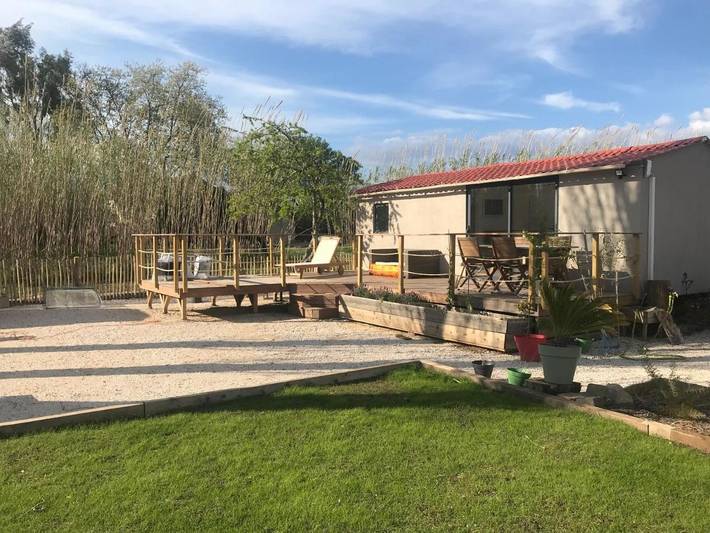 Gîte pour 2 personnes, avec jardin et vue, animaux acceptés dans l'Ayguade