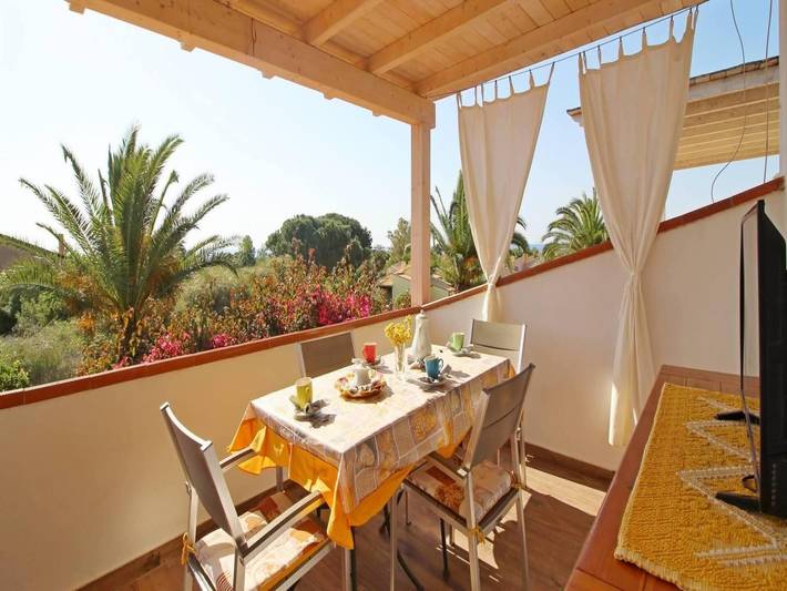 Ferienwohnung für 2 Personen, mit Terrasse und Garten