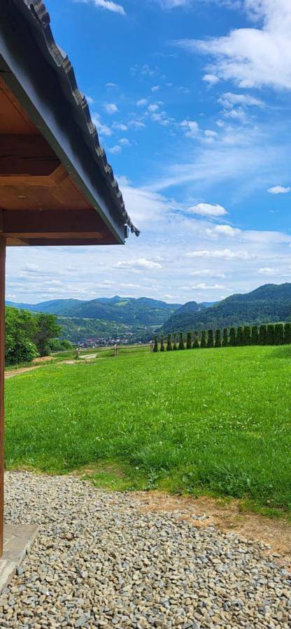 Chatki Niwki u Zbója in Krościenko nad Dunajcem, Karpaty (Polska)