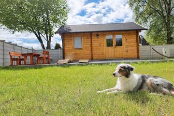 Blockhütte für 2 Personen, mit Whirlpool in Brandenburg