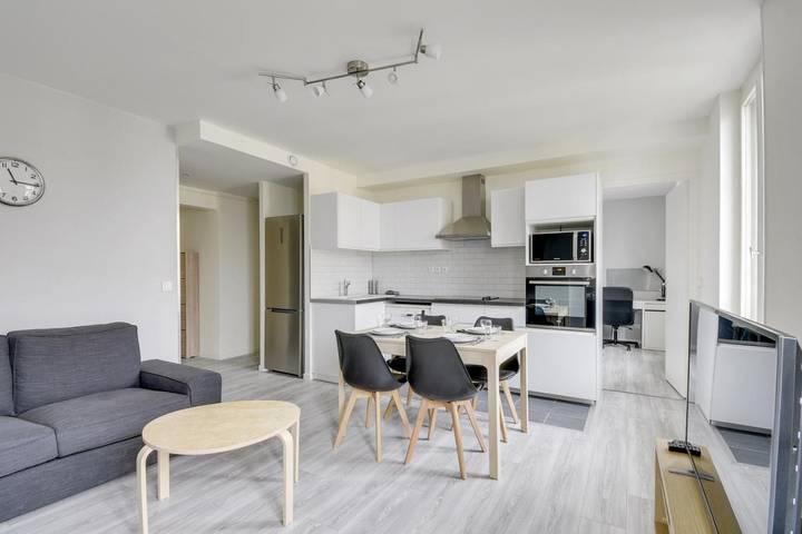 Appartement de vacances pour 8 personnes, avec balcon et vue