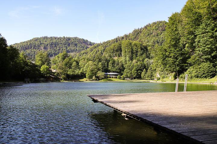 Ganze Ferienwohnung, Ferienwohnung am Luegsteinsee - Ferienwohnung für max. 4 Personen mit Terrasse in Oberaudorf, Bayerische Alpen