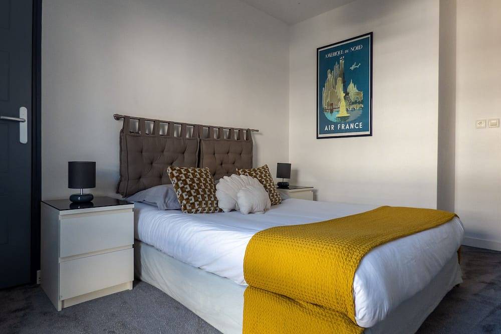 Ganze Wohnung, Luxury 4* apartment with closed garage and pond view 50m from the Sillon beach in Saint-Malo, Saint-Malo und Umgebung