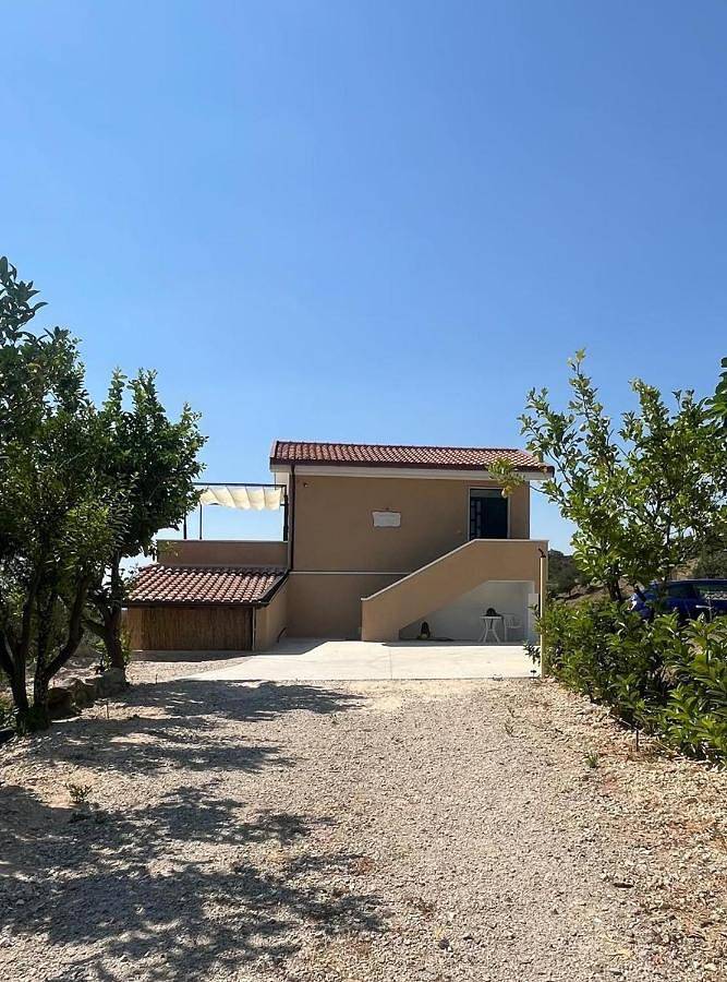 Ferienhaus für 3 Personen, mit Terrasse und Ausblick