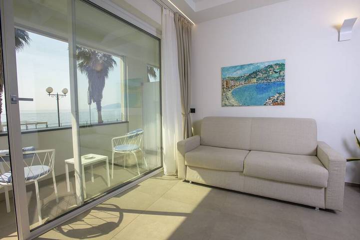 Vakantiewoning voor 4 personen, met balkon en whirlpool in Sestri Levante