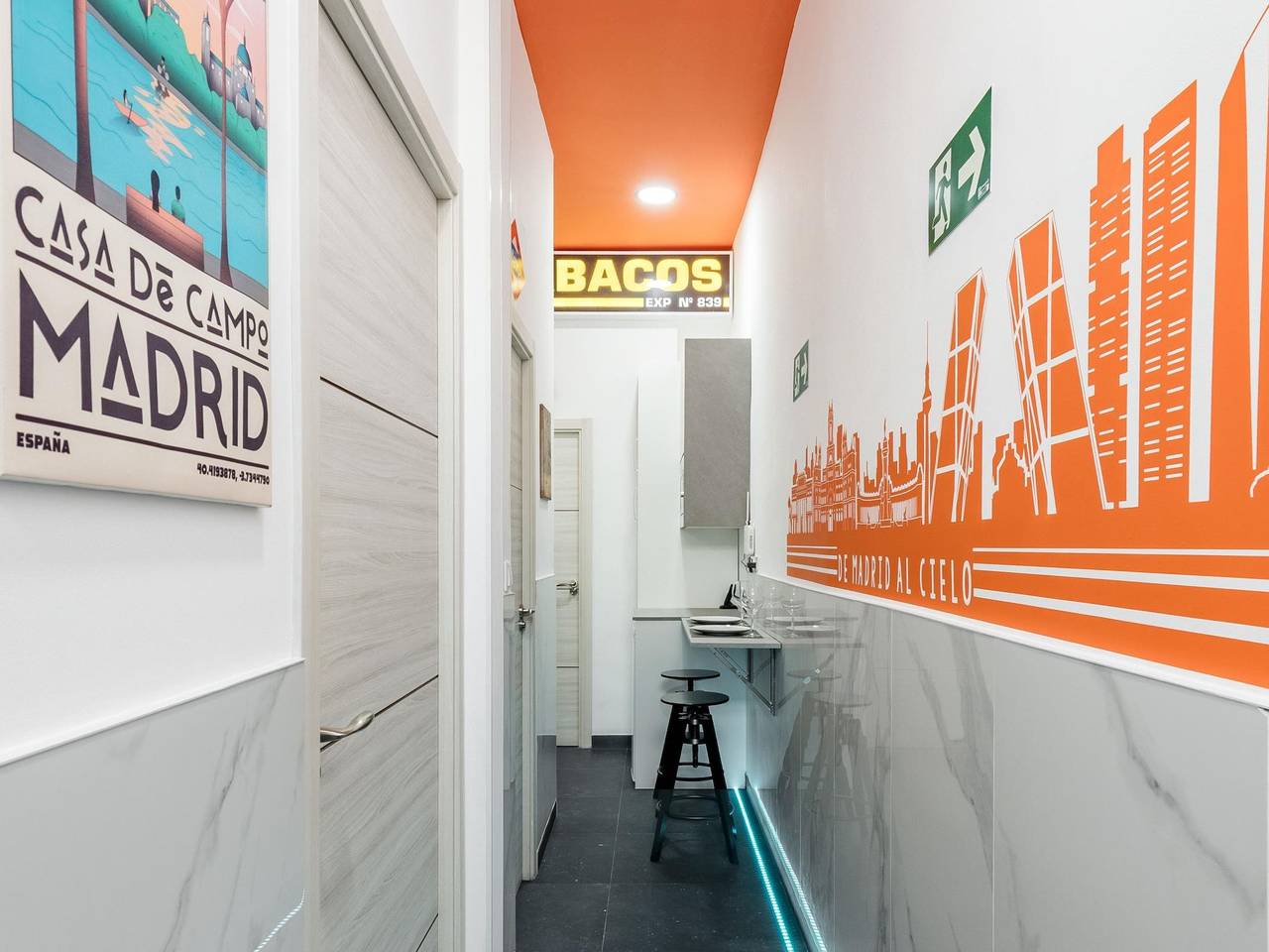 Cały apartament wypoczynkowy, Charming Madrid Las Rosas, 2 habitaciones in Centro (Madrid), Madryt