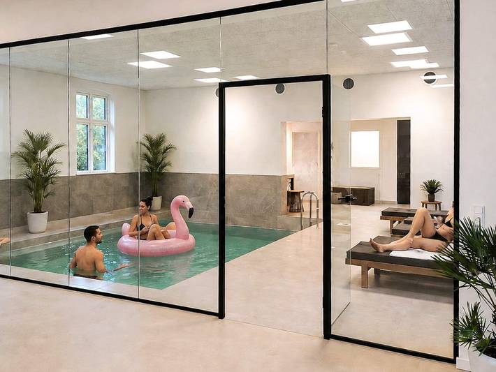 Ferienhaus für 38 Personen, mit Whirlpool und Terrasse sowie Garten und Pool in Apenrade - 3