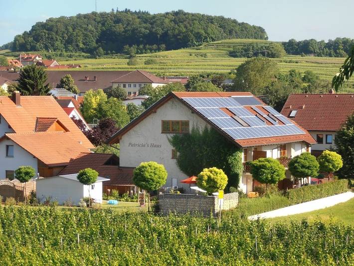 Ferienhaus für 2 Personen, mit Balkon und Garten
