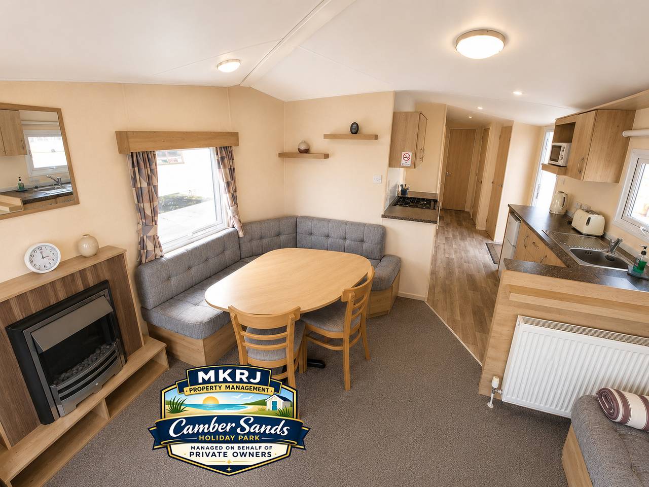 Mkrj Comfort– Parkdean Camber Sands – Sleeps 8 - Pet Friendly - lbl5 in Camber Sands, Camber