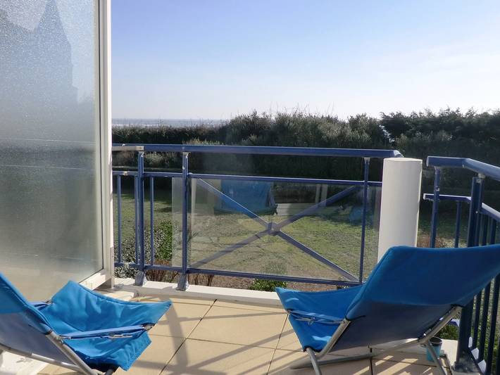 Location de vacances pour 2 personnes, avec balcon à Le Croisic