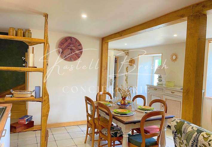 Location de vacances pour 5 personnes, avec terrasse et jardin dans Le Merzer - 2