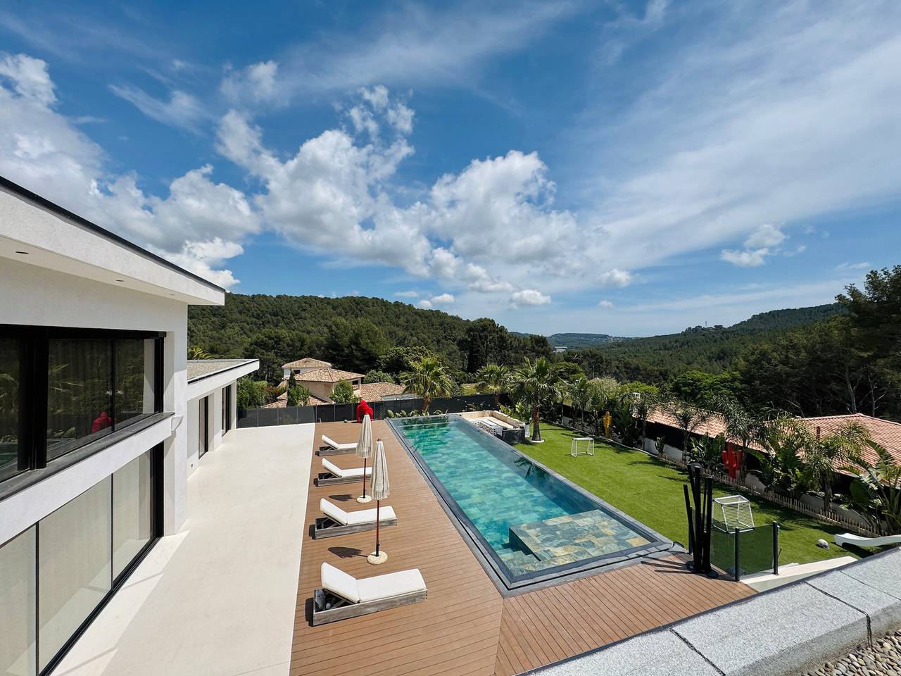 Ferienhaus 'California Baïa Bandol' mit privatem Pool, Wlan und Klimaanlage in Bandol, Mittelmeerküste (Frankreich)