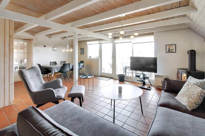 Ferienhaus mit Meerblick für 6 Personen, mit Whirlpool und Sauna sowie Terrasse auf Fanø - 2