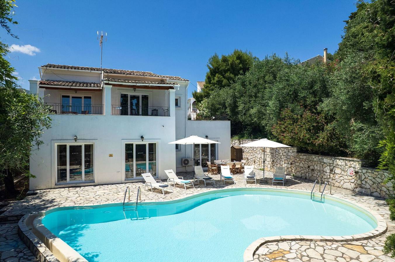 Villa Xanthe in Kassiopi, Corfu