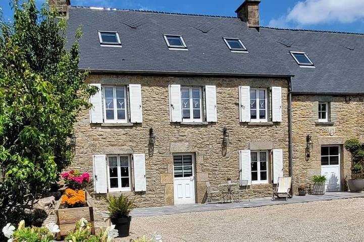 Gîte pour 6 personnes, avec terrasse et jardin à Maupertus-sur-Mer