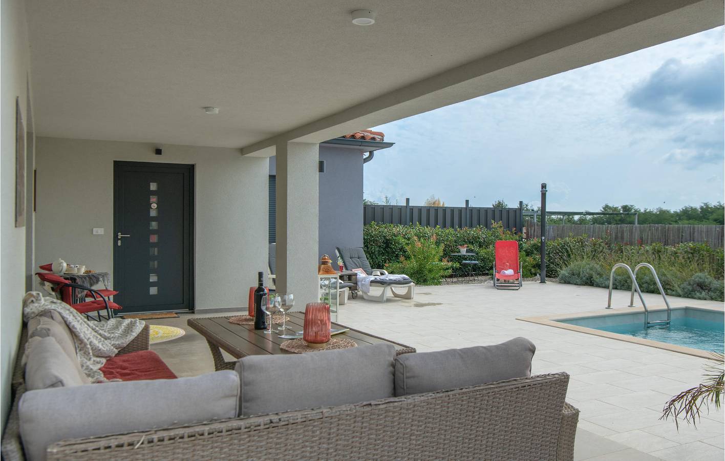 Ferienhaus für 6 Personen mit Terrasse in Barban, Südküste Istrien