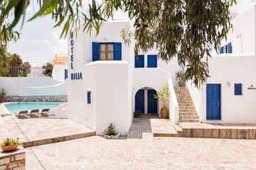 Hôtel pour 2 personnes, avec vue ainsi que piscine et jardin dans Náoussa