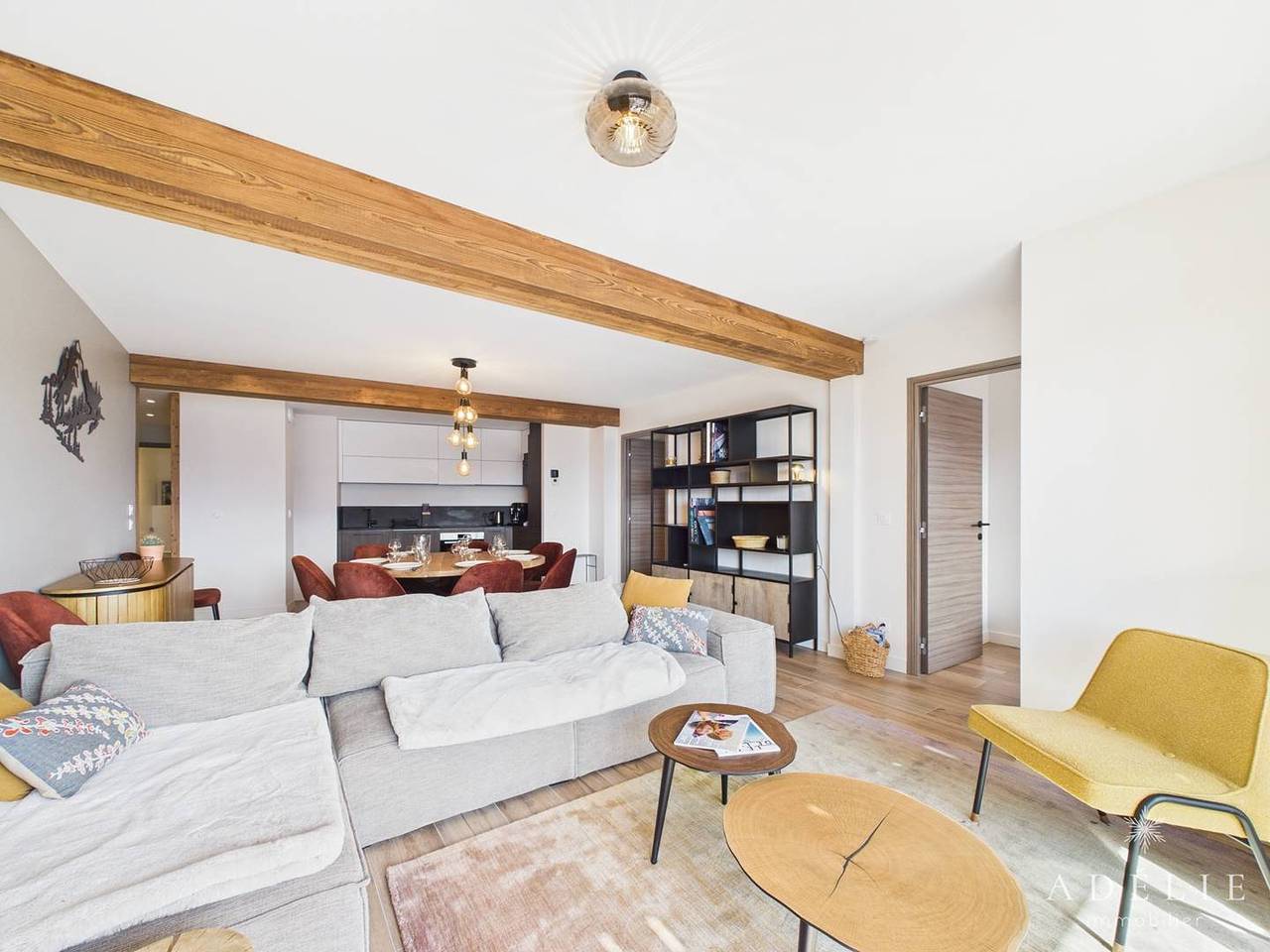 Apartamento vacacional entero, Apartment with 5 rooms sleeping 8/10 people in a new residence 4* in La Rosière, Montvalezan