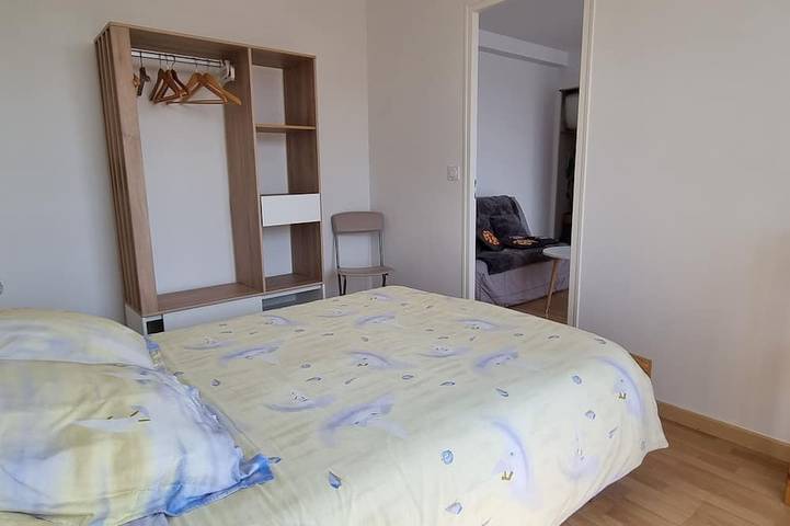 Gîte pour 4 personnes, avec balcon dans Plage Sables Blancs - 3