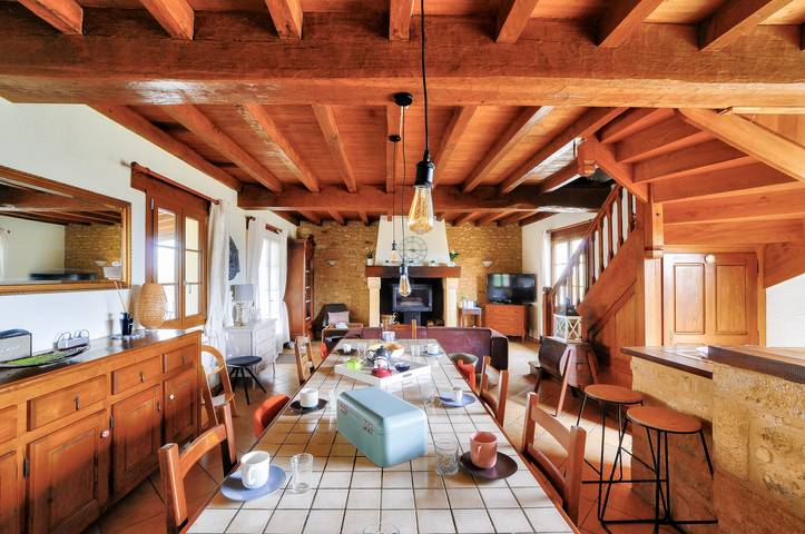Maison de vacances pour 6 personnes, avec jardin en Dordogne - 3