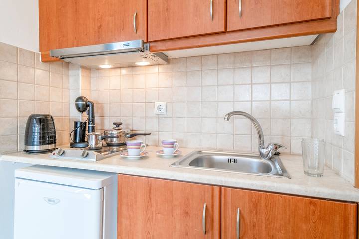 Hel studio-lejlighed, Studio Apartment 'Panorama 1' with Sea View, Wi-Fi and Air Conditioning in Grækenland