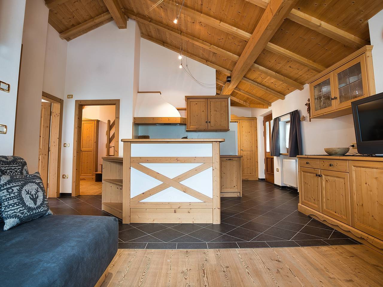 Apartahotel para 5 Personas en Wolkenstein, Trentino-Alto Adigio