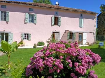 Maison d’hôte pour 2 personnes, avec vue et jardin dans Montastruc-de-Salies