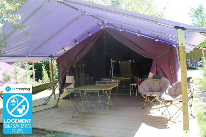 Tente pour 5 personnes, avec bassin pour enfant - 1