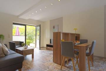 Ferienwohnung für 2 Personen, mit Sauna und Terrasse in Pünderich