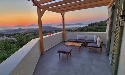 Ferienhaus für 5 Personen, mit Pool und Ausblick sowie Garten auf Kos