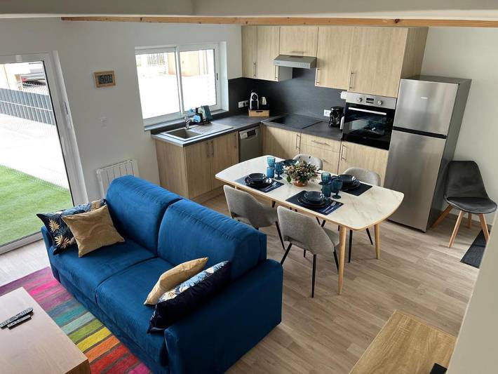 Location de vacances pour 5 personnes, avec Terrasse à Pontailler-sur-Saône