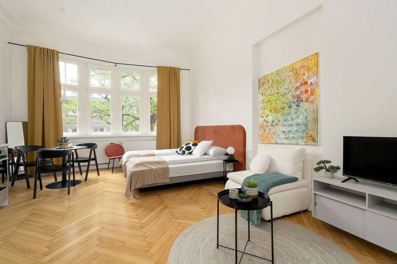 Estudio entero, Kraszewskiego 17 | Poznań | Bright Studio | Next to Zoo in Poznań, Gran Polonia (región histórica)