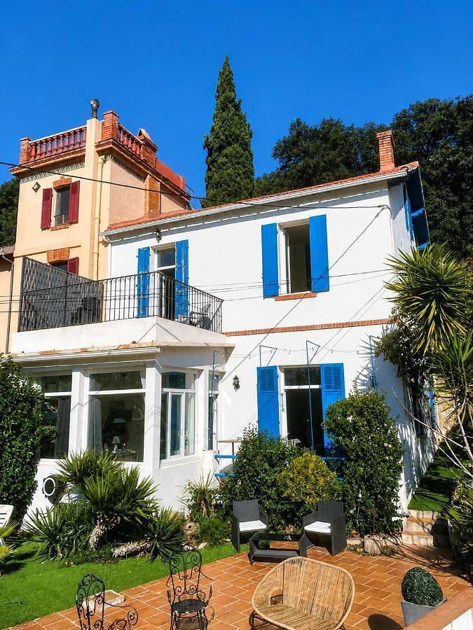 Appartement de vacances pour 4 personnes, avec Terrasse ainsi que Jardin et Vue
