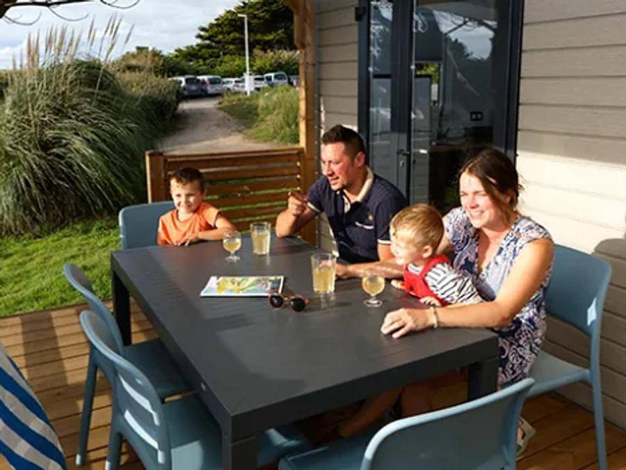 Camping Trezmalaouen - Mobilhome 6 personnes - 3/6 pers climatisé in Plonévez-Porzay, Iroise