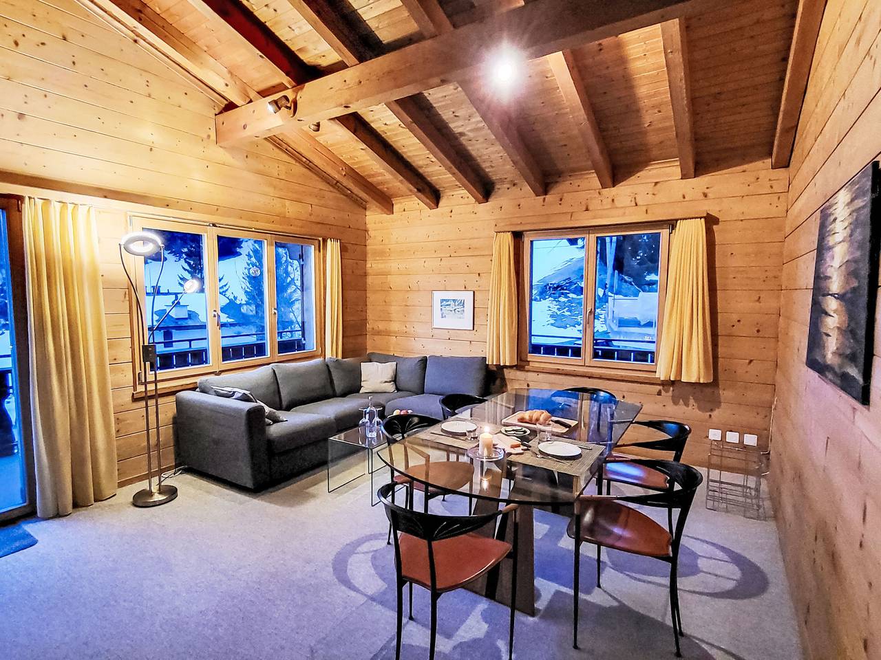 Apartamento entero, Chalet mit Bergsicht in Laax Dorf, Laax