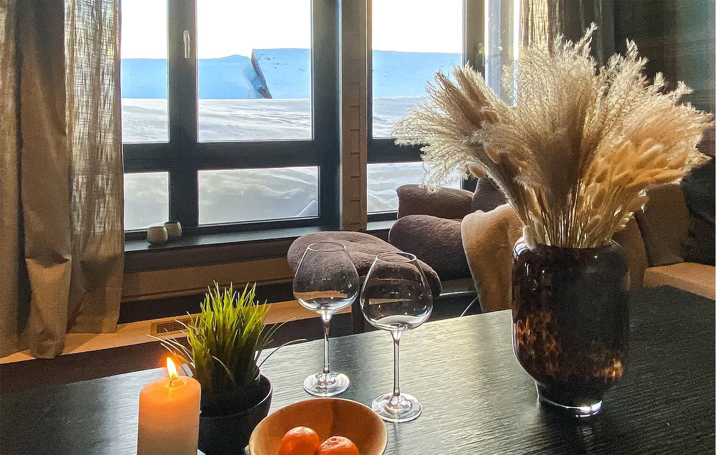 Hel ferieleilighet, Ferieleilighet for 6 personer med hage in Norefjell, Krødsherad 