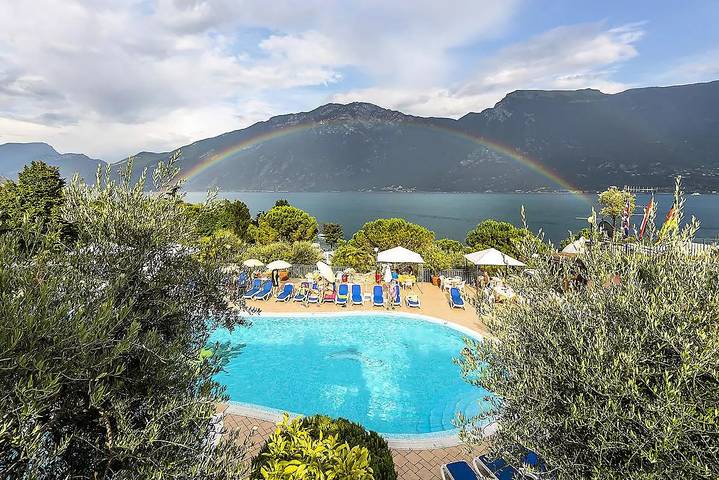 Mobilny dom dla 5 osób, z basen, zwierzęta dozwolone w Limone sul Garda